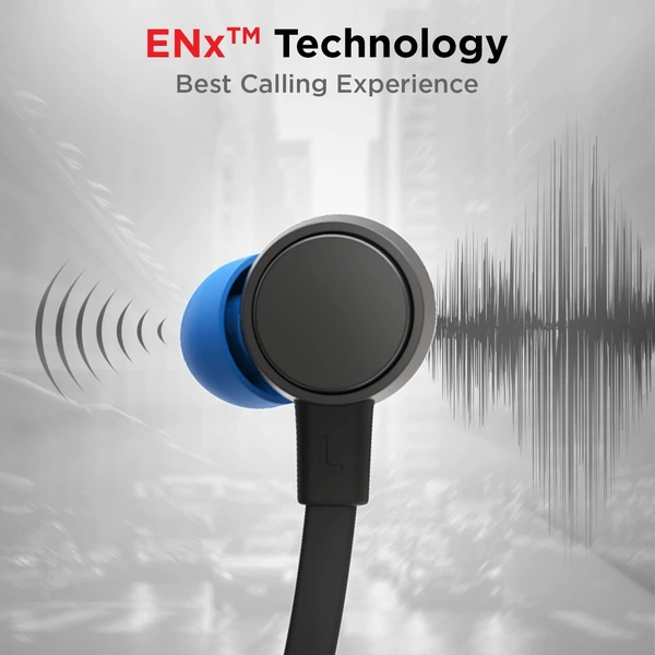 boAt Rockerz 103 Pro Bluetooth in Ear Neckband with Beast Mode(40Ms Low Latency), Enx Tech, ASAP Charge(Fast Charge), Upto 20Hrs Playback, Signature Sound, Bt V5.3 & Ipx4 (Blue)