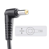 Zebronics Zeb- LA401720045L 45W Laptop Adapter 4x1.7mm Connector (Black)