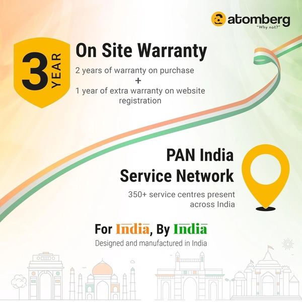 atomberg Renesa 1200mm BLDC Ceiling Fan with Remote Control | BEE 5 star Rated Energy Efficient Ceiling Fan | High Air Delivery with LED Indicators | 2+1 Year Warranty (Brown & Black) - Brown & Black