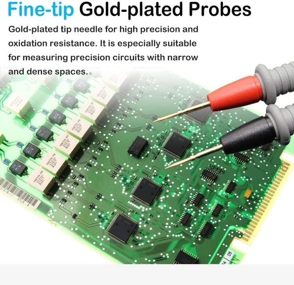 Kensonic KX-110 Multimeter Wire for testing current, Voltage, Test meter Leads, voltmeter Probe, Wire for Multimeter, Electronic Testing Wire 