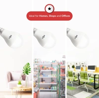 Nippo NIPPO 12-Watt LED Bulb, Base B22, Cool Day Light, Voltage Surge Protection, High Energy Savings - 12 Watts