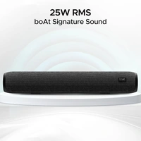 boat boAt AAVANTE BAR 600 Bluetooth Soundbar with 25W RMS Signature Sound, 2.0 Channel with Dual Passive Radiators, Upto 7 Hours Playback & Multi Connectivity (Jade Black)