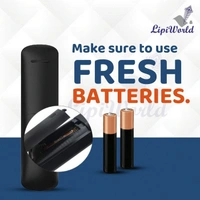 Lripl UN143 RM-L1185 LCD LED Smart 3D TV Universal Remote Control Compatible for Sony Bravia (Black)