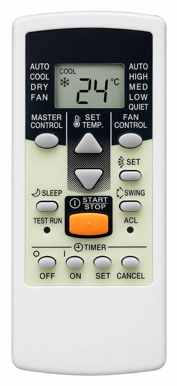 VEV O General Split AC Remote Compatible For O General AC (WHITE)