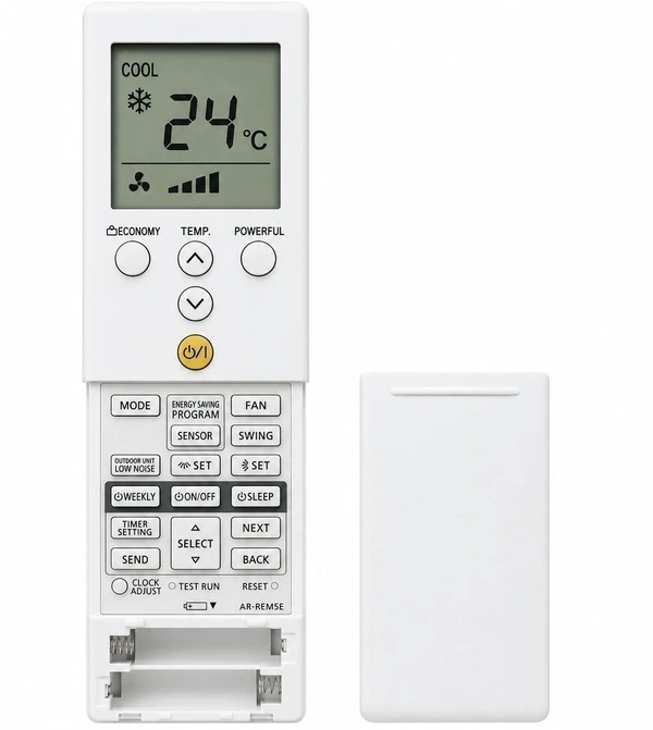 VEV O General Split AC Remote Compatible For O General (WHITE)