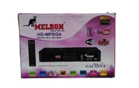 MELBON HD-MPEG4 (GALAXY-4) Digital TV Set Top Box with DD Free Dish Unlimited Entertainment | Free to Air | Full HD 1080P | HDMI connectivity | 5000 Channels | (Black)