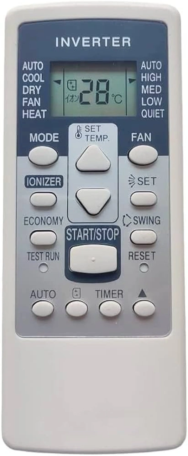 VEV O General Split AC Remote Compatible For O General AC (WHITE)