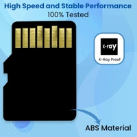 EVM Micro SD Card 8GB SD HC Class 10 100 MB/S (BLACK) - 8 GB