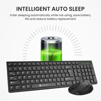 PORTRONICS Portronics Key7 Wireless Keyboard & Mouse Combo | 2.4GHz USB Receiver | 10m Wireless Range | 12 Shortcut Keys | 1600 DPI Adjustable Mouse | Copilot AI Support | Plug & Play for Laptop & PC (Black)