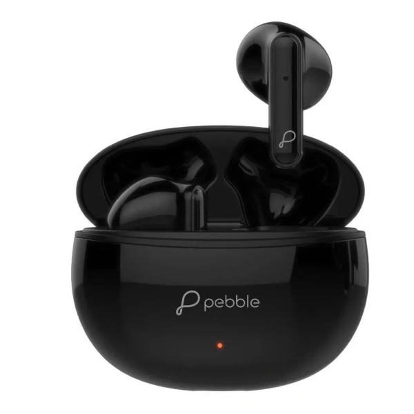 Pebble SOUL BUDS True Wireless Earpods | ENC with Dual Mic | Just making it crystal clear (Black) - Black