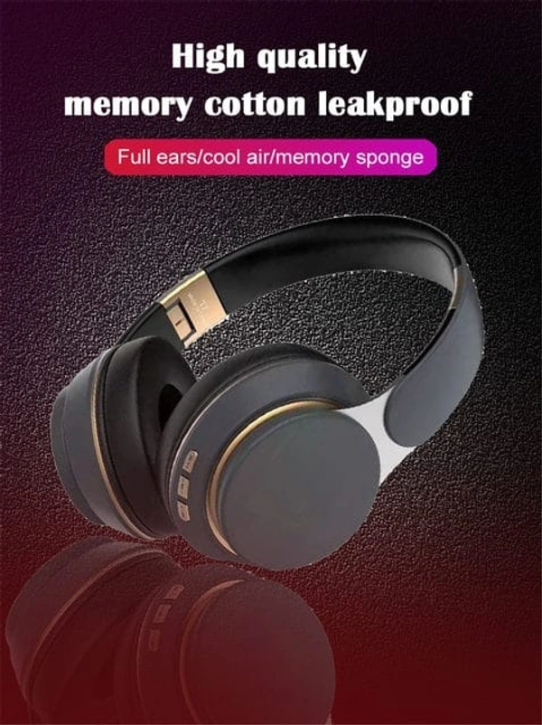 Target HB-258 Wireless Headphone 22H Playtime, Type-C Charging, Built-In Mic, Universal Bluetooth Compatibility (BLACK)