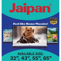 Jaipan 43 Inch JP4300WT Smart TV | Full HD TV (Black)