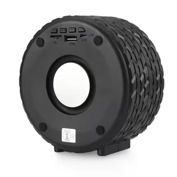 MZ. MZ S663 PORTABLE BLUETOOTH SPEAKER Dynamic Thunder Sound Auto Series RGB Light 5 W Bluetooth Speaker (Black)