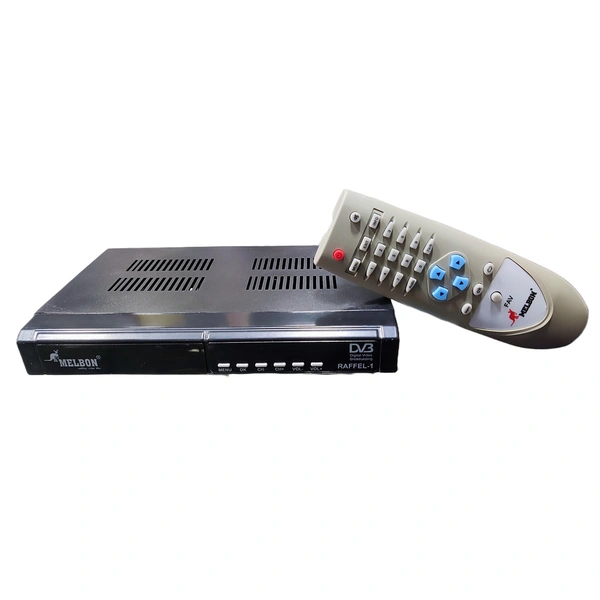 Melbon MB 2000 Free To Air Digital Set Top Box | High Quality Picture | 1200 Channels (Black)