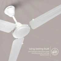 Crompton Sea Bliss 48-inch Ceiling Fan (White) - White
