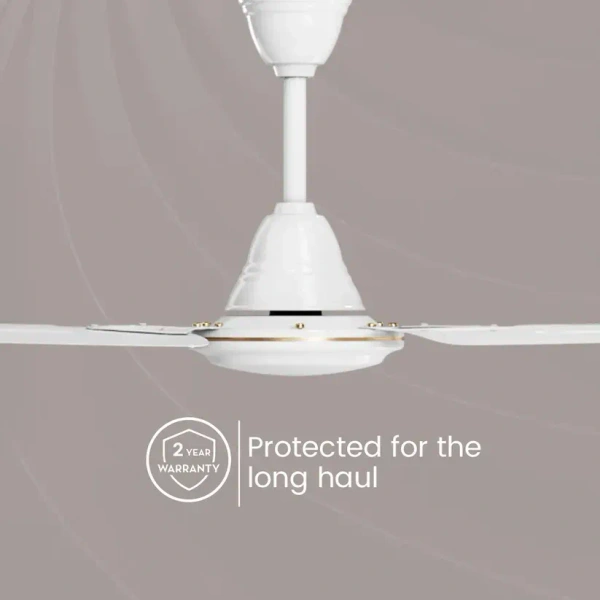 Crompton Sea Bliss 48-inch Ceiling Fan (White) - White