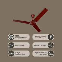 Royal 1200MM High Speed Ceiling Fan (Brown)