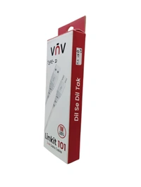 VNV Linkit 101 (3.4) Data Cable Type-D 1M Cable Length (White) - White