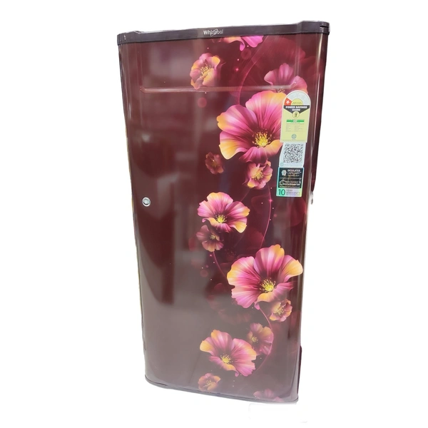 Whirlpool 185 L 2 Star Direct-Cool Single Door Refrigerator 73144 (Maroon)