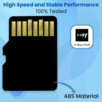 EVM Micro SD Card 16GB SD HC Class 10 100 MB/S (BLACK) - 16 GB