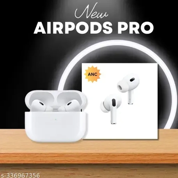 ANC ANC Edge White AirPods Pro ANC,Lightweight, 30-Hour Playback, Anc-22 - White
