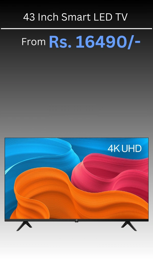 Best 43 inch led starting from Rs 14990 only