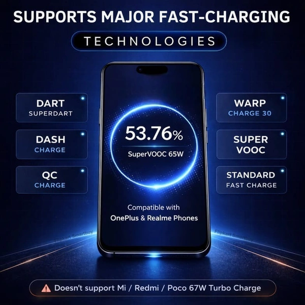 MORBI Morbi (U-10) Type-C Cable 65W Super Durable Data Cable Super Vooc Support | Quick Charge Cable Speed | Strong High Speed Cable (RED)