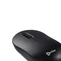 enter DAZZLER 2.4Ghz Wireless Mouser with Ergonomic Design USB 2.0, Plug and Play (Black)