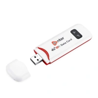 Enter enter E-D4G+ USB Modem Tri Band 150Mbps 4G LTE Dongle| Stick Data Card 2G/3G/4G All Sim Support (White)