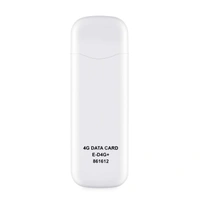 Enter enter E-D4G+ USB Modem Tri Band 150Mbps 4G LTE Dongle| Stick Data Card 2G/3G/4G All Sim Support (White)