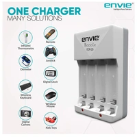 ENVIE ECR-20 Charger for AA & AAA Rechargeable Batteries
