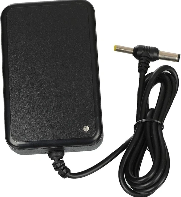 KRISHNA Krishna High-Quality 9V-1Amp 2 in 1 Pin AC/DC Adapter Power Supply | For Wi-Fi Router | Set Up Box Tablet | Cctv Camera | Switch Mode Power Supply Adapter (BLACK) - 9V-1Amp