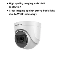 Hikvision DS-2CE76D0T-ITPF 1080P Turbo HD Camera (White)