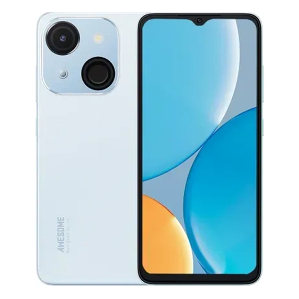 itel  A50 C |4GB (2GB+2GB) RAM + 32GB ROM | 6.6" Big Display | 8MP Al Rear Camera (Dawn Blue) - Dawn Blue