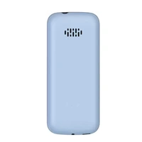 itel ACE 3 SHINE Keypad Mobile Phone | 4.5cm Bright Display | 1000mAh Battery | Wireless FM with Recording (Deep Blue) - City Blue