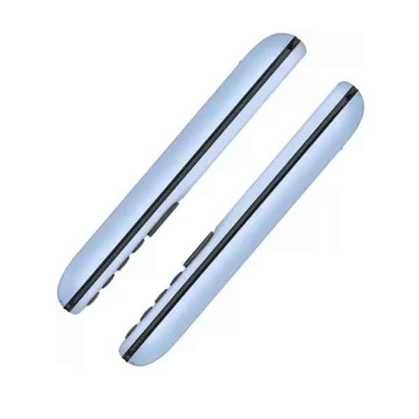 itel ACE 3 SHINE Keypad Mobile Phone | 4.5cm Bright Display | 1000mAh Battery | Wireless FM with Recording (Deep Blue) - City Blue