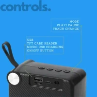 MZ M406SP (Portable Bluetooth Speaker) Dynamic Thunder Sound, 1200mAh Battery 5 W Bluetooth Speaker (Blue) - Blue