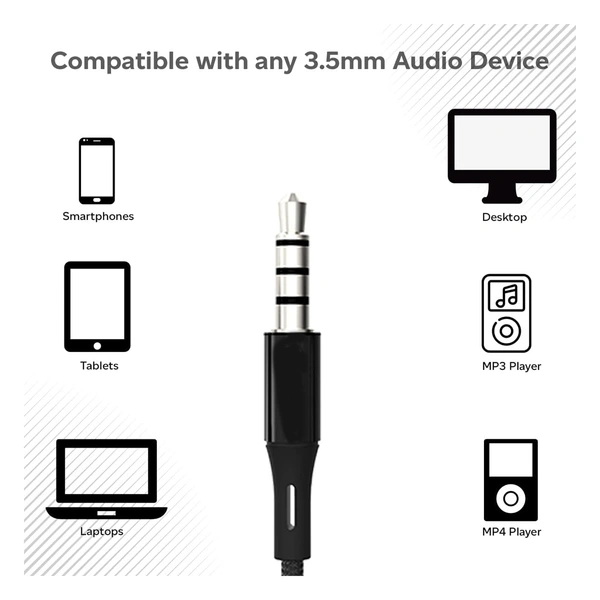 Morbi M-4 | HD Powerful Bass | Listen with Heart (Black)