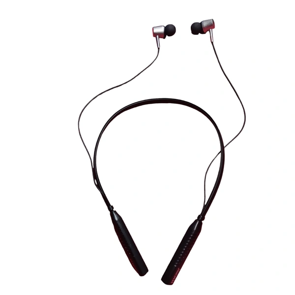 Morbi Wonder-5 Neck Hanging Earphones 65Hrs Music Time (Black)