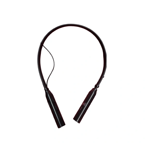Morbi Wonder-5 Neck Hanging Earphones 65Hrs Music Time (Black)