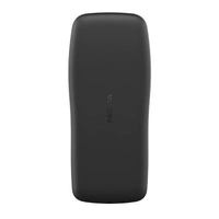 Nokia 105 Plus Single SIM, Keypad Mobile Phone with Wireless FM Radio, Memory Card Slot and MP3 Player (Charcoal) - Single Sim