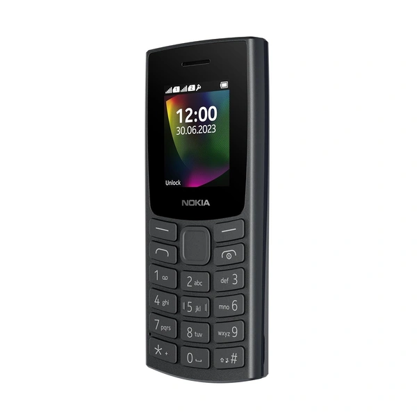 Nokia  Nokia 106 Single Sim, Keypad Phone with Built-in UPI Payments App, Long-Lasting Battery, Wireless FM Radio & MP3 Player, and MicroSD Card Slot (Charcoal)