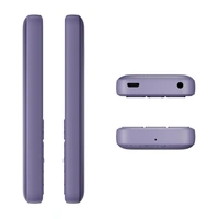 Nokia 130 Music | Built-in Powerful Loud Speaker with Music Player and Wireless FM Radio | Dedicated Music Buttons | Big 2.4” Display | 1 Month Standby Battery Life (Purple) - Purple