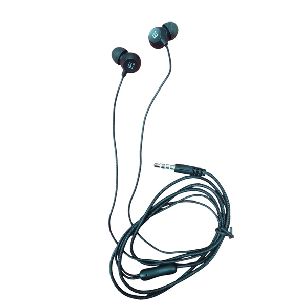 VEV One Plus Stereo Earphone | Never Settle | Free Your Music Bullers Earphone (Black)