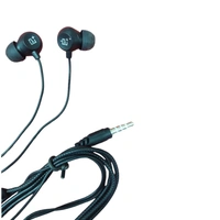 VEV One Plus Stereo Earphone | Never Settle | Free Your Music Bullers Earphone (Black)