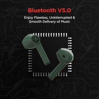 Boat boat AIRDOPES 138 Wireless Earphones (Viper Green) - Highland