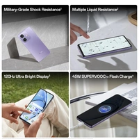 OPPO A3x 5G 4GB RAM, 128GB Storage |6.67” HD+ 120Hz Refresh Rate Screen | 45W SUPERVOOC (Sparkle Black) - Sparkle Black, 4+128