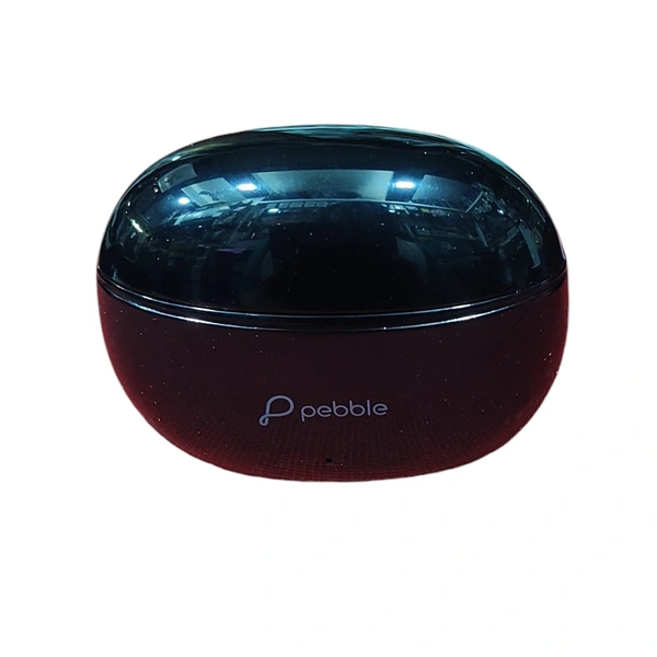 Pebble SOUL BUDS True Wireless Earpods | ENC with Dual Mic | Just making it crystal clear (Black) - Black