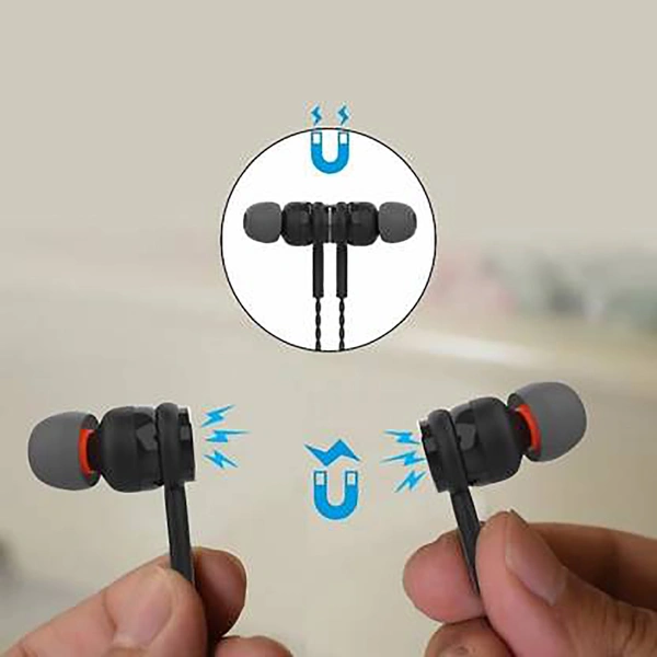 Portronics POR-1025 Conch Gama Wired Headset (Black)