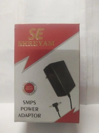 Shreyam SE 203 SMPS Power Adapter 7.5V-1AMP Adapter DC Plus Sony Pin (Black)